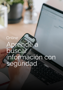 Aprende a buscar información con seguridad. Imagen web.