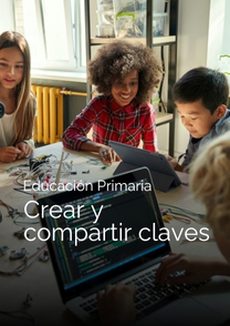 Crear y compartir claves. Imagen web.